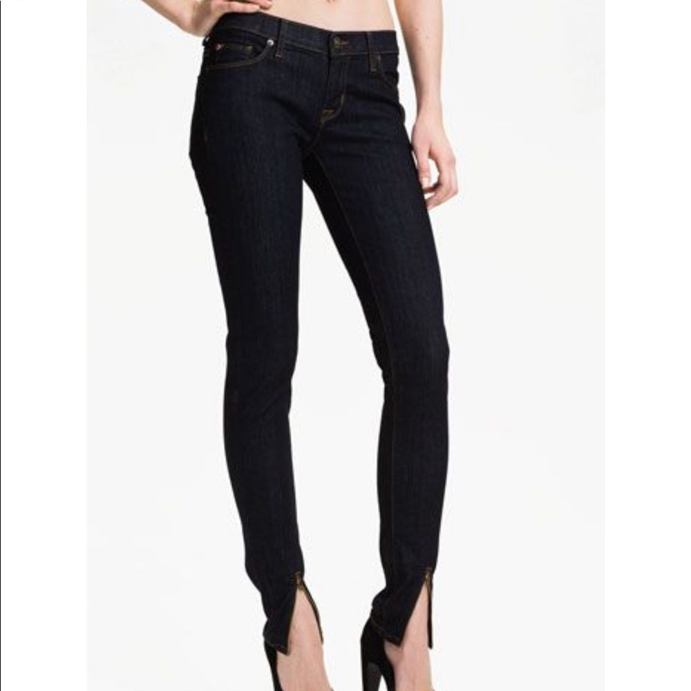 EUC near perfect Hudson jeans dark denim size 27